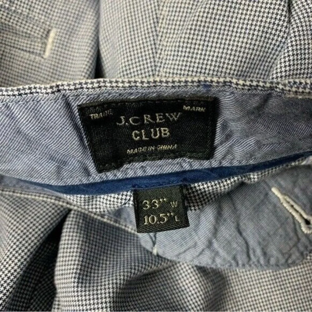 J Crew Chino Shorts 33 Blue Mens‎ Classic Preppy Summer Vacation Casual